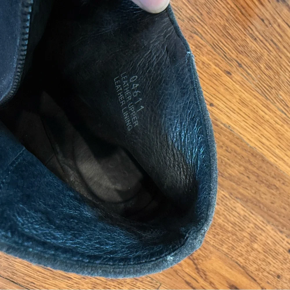 J. Crew Aggie Suede Grey Ankle Booties • Women’s 6.5 - Picture 6 of 7